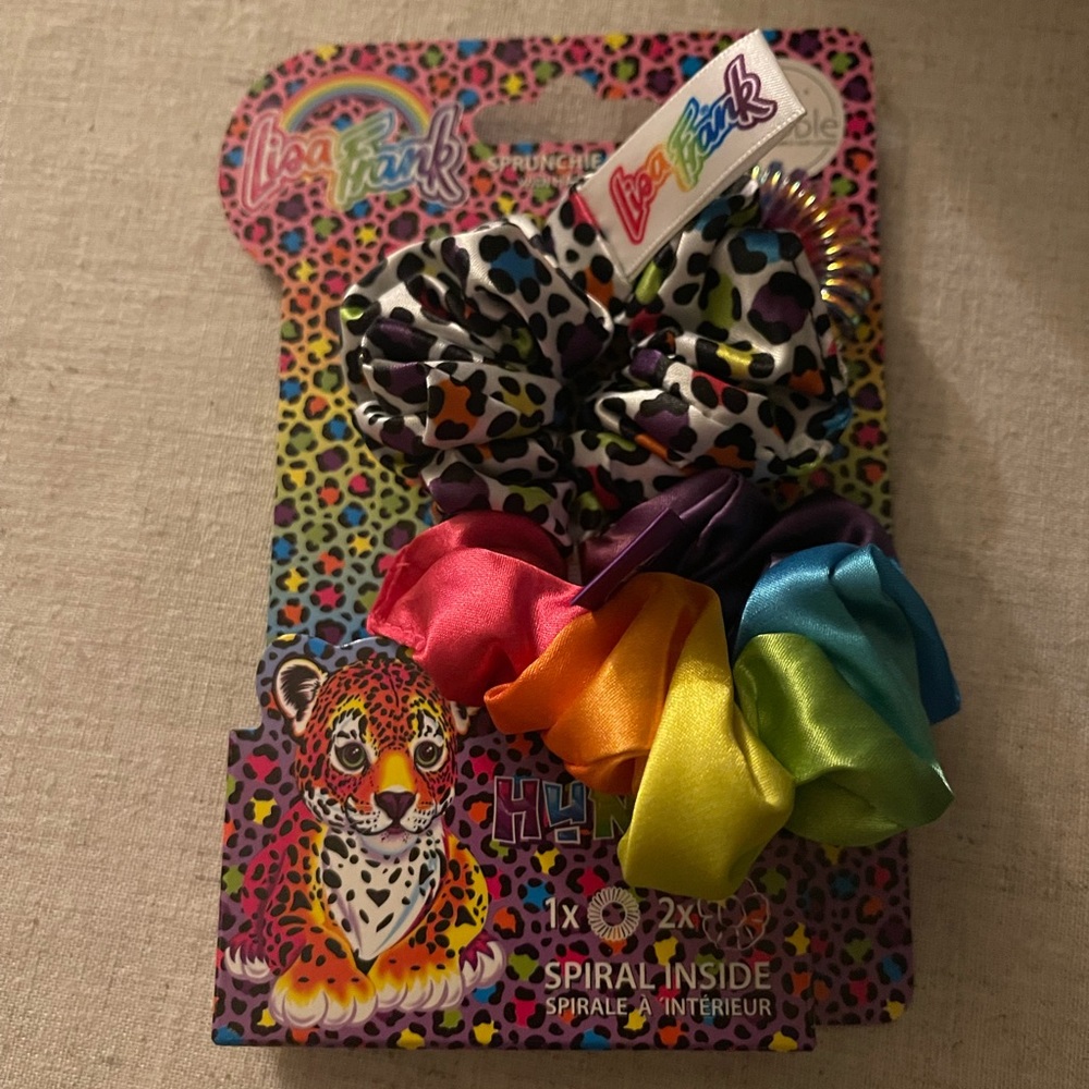 Brand new Lisa Frank Invisibobble set